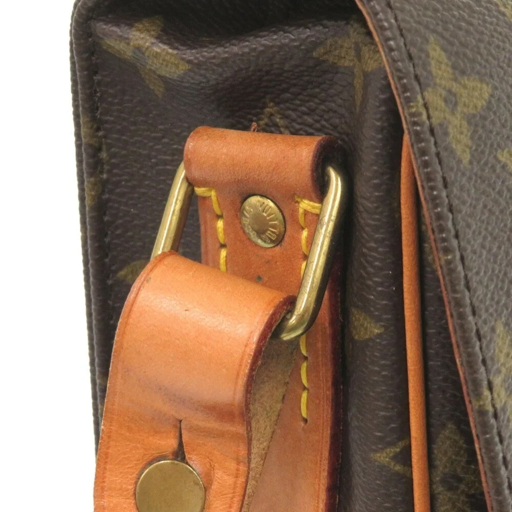 LOUIS VUITTON Brown Monogram Shoulder Bag - Picture 7 of 10